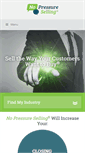 Mobile Screenshot of nopressureselling.com